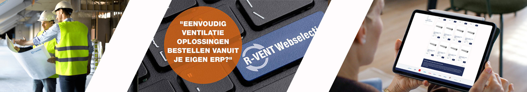 digitaal bestellen van ventilatie producten